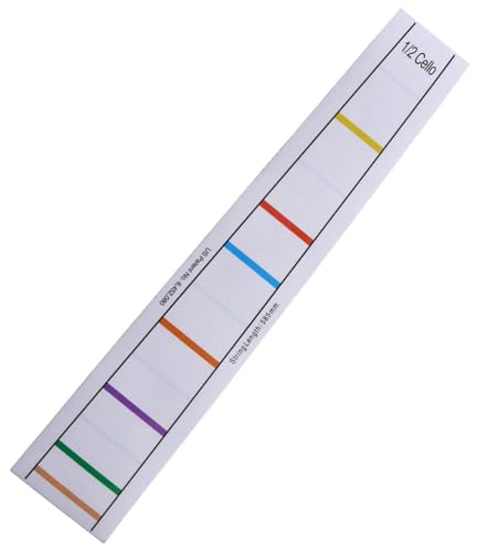 Fingerpositionsmarkierungen für Cello,Fingerboard-Aufkleber für | Übungstraining-Anfänger - Positionsaufkleber für Cello-Fingerführungen zur durch Kinderanfänger