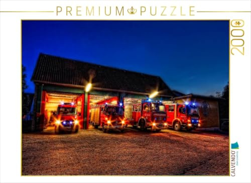 CALVENDO Puzzle EIN Motiv aus dem Kalender Feuerwehr | 2000 Teile Lege-Größe 90 x 67 cm Foto-Puzzle für glückliche Stunden