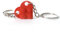 LEGO Red Love Heart Keychain Keyring Valentines Birthday Gift
