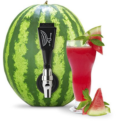 Final Touch Wassermelonen-Gewindebohrer-Set, Schwarz, Deluxe Scoop