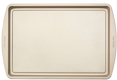 Premier Housewares From Scratch Satin Baking Tray, Carbon Steel, Champagne, 26 x 38.700000000000003 x 1.5 cm