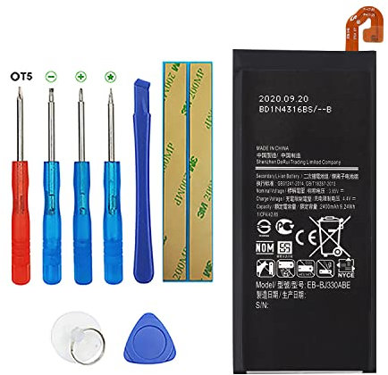Vvsialeek EB-BJ330ABE Akku Kompatibel Für Samsung Galaxy J3 2017 SM-J330F with Toolkit 2400mAh