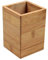 Pen Holder,Bamboo Wood Desk Pencil Holder Stand Multi Purpose Use Cup PotDesk Pot Bamboo