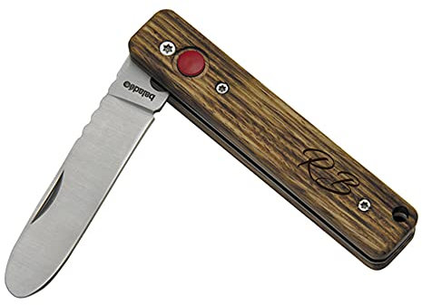 Générique Couteau Papagayo Kid Pour Enfant En Frêne Personnalisable - Couteau Personnalisé - Idée Cadeau