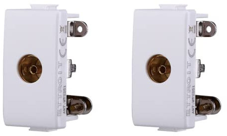 2 pcs Presa TV Femmina, Compatibile Con Bticino Matix