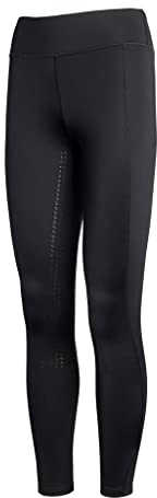 Kingsland KLkattie W F-Tec4 Full-Grip Hose Damen mit gebürsteter Hinterseite Brown Chocolate Tort Winter 2022 Dressage