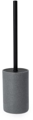 Blue Canyon Amara Toilet Brush & Holder for Bathroom, Flexible Toilet Bowl Plastic Brush Head for Deep Cleaning, Compact Size, Elegant Design with Odour Free Holder
