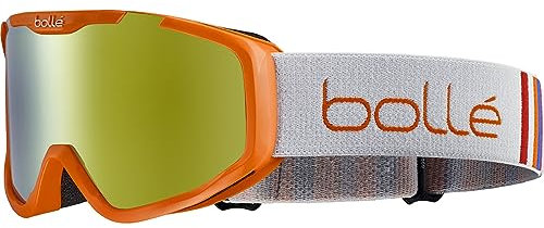 bollé - Rocket Plus, Orange Matte, Sunshine, Small, Snow Goggles, Unisex, Children