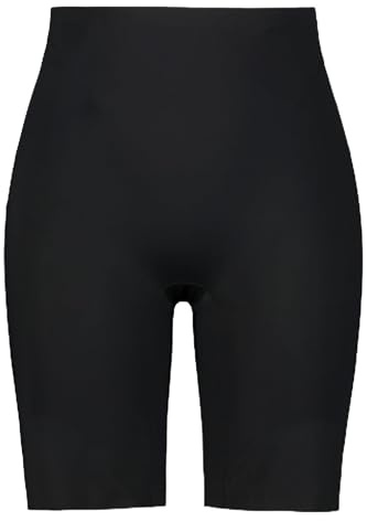 Ulla Popken Damen große Größen Übergrößen Plus Size Panty, langes Bein, Glatte Kanten, Stretchkomfort schwarz 62+ 793851100-62+