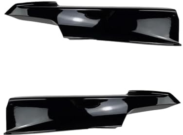 Auto Front Stoßstange Seite Splitter Abdeckung Spoiler Für B&MW 3 Serie F30 F31 F35 2013 2014 2015 2016 2017 2018 2019 Vorne Spoilerlippe (Farbe : Black-B)