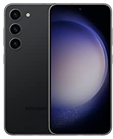 Samsung Galaxy S23 5G Téléphone portable Android double SIM 128 Go Smartphone sans SIM Noir