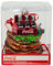 Kurt Adler Coca-Cola Weihnachtsmanntaschen-Ornament aus Glas, 11,4 cm