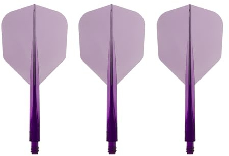 Condor Axe NEON Dart Flights - Small- lila (Long)