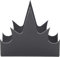 12-teiliges Sicherheitszaun-Spikes-Set, Eisen-Einbruchschutz, Zweilagig, für den Außenbereich, Anti-Kletter-Spikes, Eindringlinge, Abschreckende Zaun-Wandspikes für die