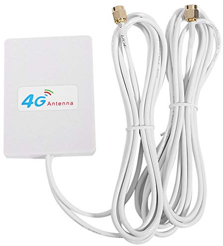 DIioee Antenna Wifi 4G / 3G Antenna 28Dbi Lte Amplificatore Di Segnale 4G / 3G Antenna Wifi Antenna Di Rete A Banda Larga (Sma)