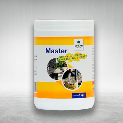 Nexum Market Pasta cicatrizante Profesional para Cortes de Poda e Injertos 1 KG Master | 100% Eficaz para fijación de Injertos y Cicatrización y Protección de Heridas en Árboles, Arbustos y Frutales