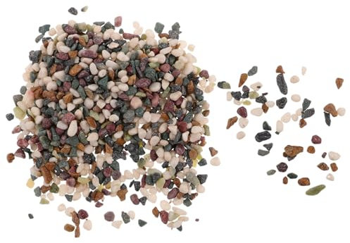 Toddmomy Gravier Daquarium Roches Décoratives Gravier pour Aquarium pour Aquascaping Petits Galets pour Plantes Dintérieur