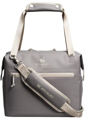 Stanley All Day Julienne Midi - Bolsa térmica suave y lonchera de 12 cuartos de galón, enfriador de 20 latas con asas y correa, enfriamiento de 12 horas, bolsa de viaje aislada con cremallera, sin BPA
