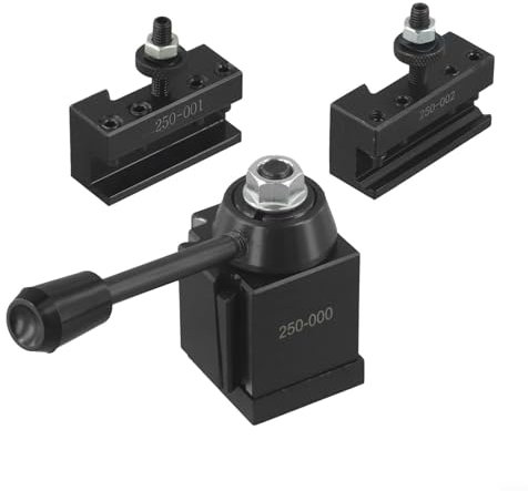 Professioneller Für OXA Keiltyp Werkzeughalter Set Mit 3 Teilen Für Schnellwechsel-Drehmaschine Drehwerkzeug Außenkreisdrehen Nuten Bohren Reiben Stahlkonstruktion, Werkzeughalter