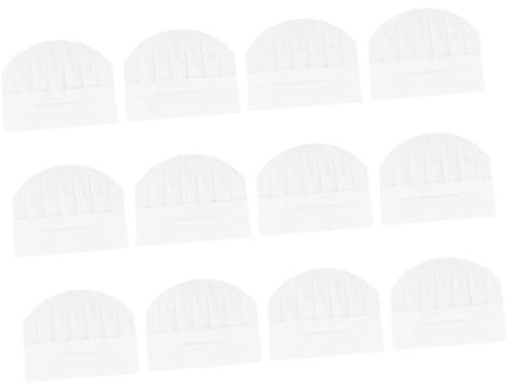 OATIPHO Gorros De Chef para Niños Desechables De Papel Transpirable Clásico Pequeño Protección Higiene Cocina Infantil 12 Unidades
