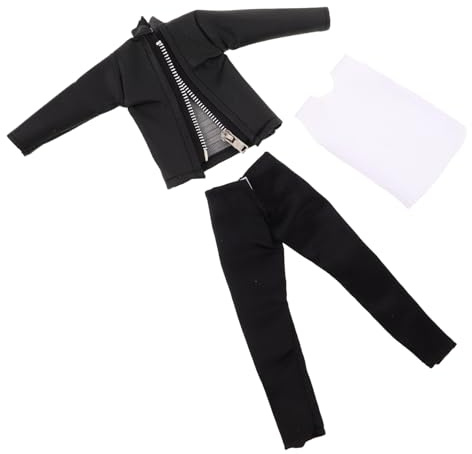 BESTonZON 30cm Puppenkleidung Satz Junge Pu Jacke Und Hose Prinzenkostüm Puppenoutfit Alltag Und Besondere Anlässe