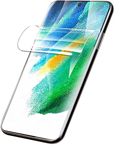 Negugew 2 Stück Hydrogel Displayschutzfolie für Samsung Galaxy S21 FE 5G | Flexible TPU Weich Folie, Blasenfrei, Selbstheilend, Kratzfest, Fingerprintfest, Keine Ablösenden Kanten, Ultradünne