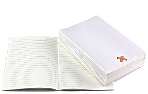 X17 Notizhefte A6 liniert, 10er Pack, Roh-Sortierung