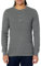 Amazon Essentials Men's Slim-Fit Long-Sleeve Waffle Henley Shirt, Charcoal, M