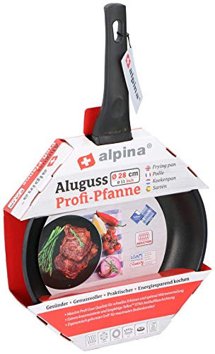 alpina Bratpfanne - Ø 28 cm - Antihaft-Beschichtung
