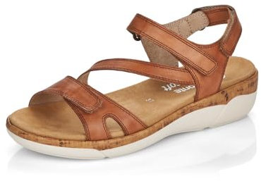 Remonte Damen R6850 Sandale, noccia / 22, 38 EU