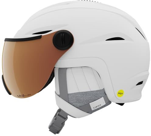 Giro Essence MIPS Damen Schneehelm mit integriertem Vivid Goggle Shield