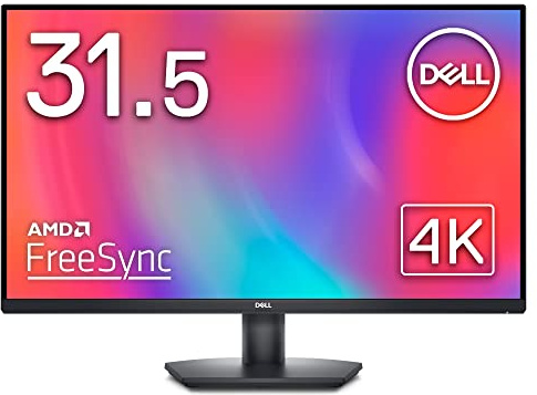 Dell SE3223Q 31.5 4K UHD (3840x2160) Monitor, 60Hz, VA, 4ms, AMD FreeSync, 99% sRGB, DisplayPort, 2x HDMI, Negro
