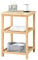 [en.casa] Bambus Standregal Ikerasak Badregal 60 x 40 x 40 cm Regal für Badezimmer Küche mit 3 Ebenen Küchenregal Bambusregal Holz stehend