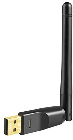 Jaimela Bluetooth 5.1 Dongle Adapter, Long Range Bluetooth Dongle/Receiver for Win 7/8/8.1/10/11, Wireless Bluetooth Adapter for PC/Headset/Speakers/Keyboard/Printers