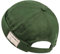 CLAPE Retro Cotton Docker cap Cappello Senza Visiera Berretto da Portuale Uomo Donna Cappello da Marinaio Commando Docker Leon Hat Green GD21