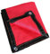 Rotes Sonnenschutznetz, Polyethylen-Verschlüsselung, Autoschuppen, Wärmeisolierung, kühlender Sonnenschutz, tragbares Sonnenschutznetz, Dachfenster, Balkon, Garten, Blumen (Größe: 4 x 5 m)