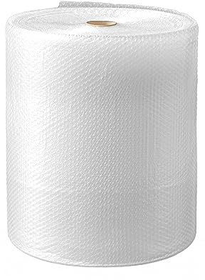 IMBALLAGGI 2000 - Pluriball Imballaggio 1Pz, 0,5x50mt 55gr/mq, Ideale per Spedizione Trasloco e Trasporto, Plastica con Bolle Valida, per Protezione Oggetti (0,5x50mt)