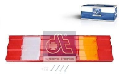 2 x DT Spare Parts Rückleuchtenglas rechts 4.61544 Rücklichtglas für LKW, Bus, Anhänger