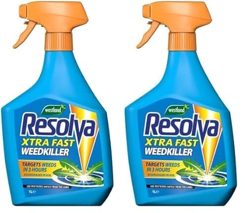 Resolva Xtra Fast Weedkiller RTU 1L (Pack of 2)