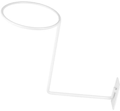 MAGICLULU Helme Für Autorennen Stand Fahrradständer Perückenhalter Perückenständer Fahrrad-wandhalterung Schwarze Regale Für Die Wand Helmhalter Wand Hutständer Lagerregal Weiß Malen