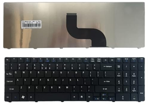 Tastiera di Sostituzione del Laptop Versione US English Laptop Keyboard per Acer Aspire 5740/5742 / 5810T