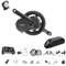 Bafang Mittelmotor 48V 500W 750W Elektrofahrrad Kit BBS02B EBike Umbau Kit, Optionales Anzeige und 48V Batterie