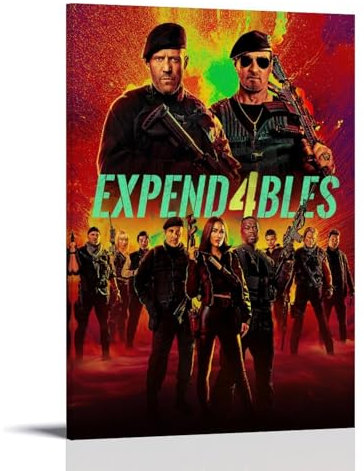 Tough Guy Movie Expendables 4 Sylvester Stallone Poster Dekorative Malerei Leinwand Wandkunst Wohnzimmer Poster Schlafzimmer Malerei,Wandkunst Bilddruck Moderne Familienzimmer Dekor 08x12inch(20x30cm)