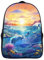 KAYZTGSDA Ocean Schulranzen Kinderrucksäcke Mädchen Jungen Grundschule Tagesrucksäcke Schüler Leichte Büchertasche für Klasse Tochter Sohn Campus Reise Wandern Rucksack Wasserdicht 40 x 28 x 16 cm,