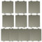 10 Pcs High Temperature Resistant Microwave Oven Guards Replacement Oven Protector Sheetfor Microwave Insulation Flame Retardant Waveguide Sheet Mica for Home Kitchen Microwave waveguide Cover