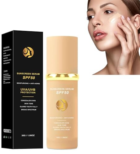 4 In 1 Foundation Liquid, Bio Foundation Light, Bio Foundation 4 in 1, Bio Mimic Foundation mittleres Spektrums, Sonnenschutz mit LSF 50, Wasserfest (1PC, 30 ML)