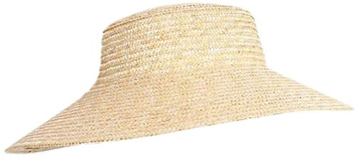 Zkydhbd Chapeau, chapeau de paille victorien, chapeau de protection solaire, chapeau de protection solaire, chapeau de pêcheur, chapeau de théière, chapeau rond, Paille de blé originale, 41