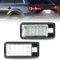 GSOWO 2 Stücke LED Kennzeichenbeleuchtung für AU-DI Q7 B5 A8 S3 A3 8P A4 S4 A5 8F S8 RS4 RS6, [Langlebig & Effizient] Hochwertige Canbus Fehlerfrei 18 SMD LED Nummernschildbeleuchtung