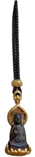 HiyyFloy Collier Pendentif Bouddha Vintage, Amulette Porte-Bonheur, De Protection, Chaîne De Pull, Bijoux Feng Shui, Cadeau pour Hommes Femmes