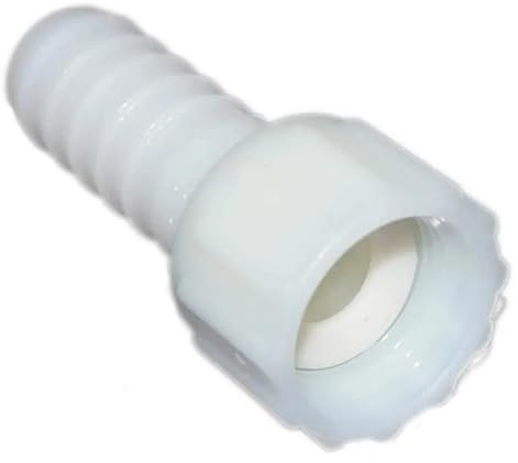 Raccord cannelé polyamide écrou libre femelle 12 x 17 pour tuyau 10 mm